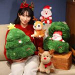 christmas tree santa rudolph plushie collection 11