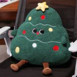 chubby christmas tree reindeer snowman plushies 11