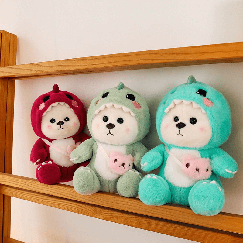 cuddly cap bear plush toys