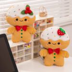 kawaii gingerbread man christmas plushie 11