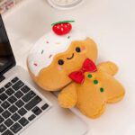 kawaii gingerbread man christmas plushie 12