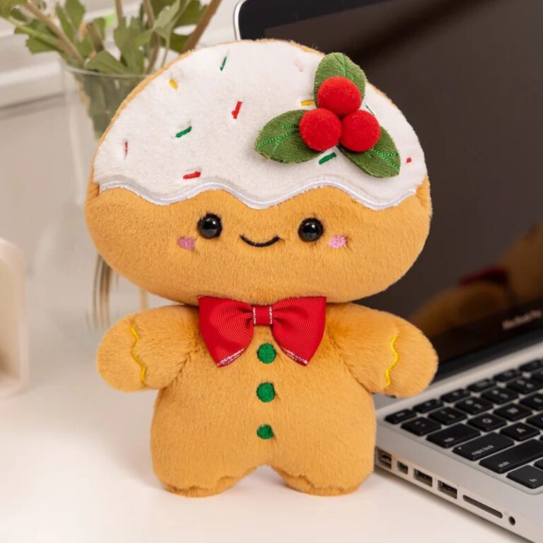 kawaii gingerbread man christmas plushie 13