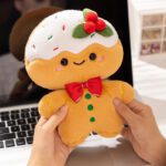 kawaii gingerbread man christmas plushie 3