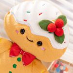 kawaii gingerbread man christmas plushie 5